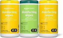 Basics Disinfecting Wipes, Lemon & Fresh Scent, 340 Count (4 Packs of 85)
